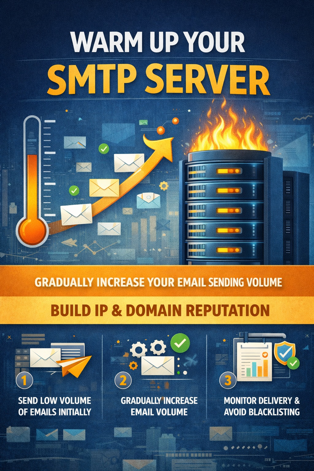 Warmup SMTP server